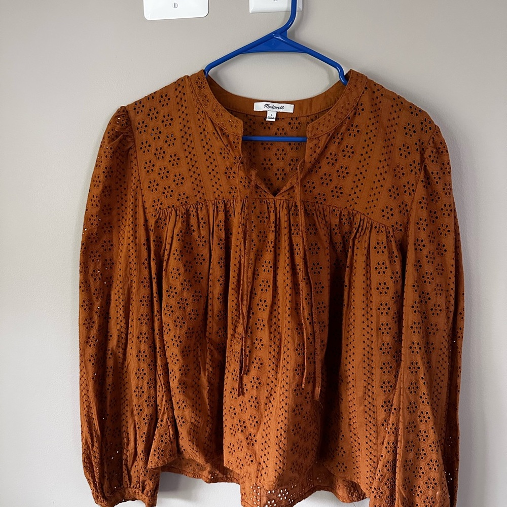 Madewell Women's Brown Top